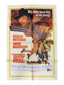 Vintage Movie Poster  Young Billy Young (1969 Western Poster)