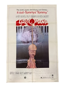 Vintage Movie Poster Lisztomania (1975 Ken Russell & Roger Daltrey Poster)