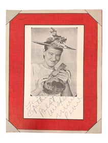 Minnie Pearl Signed Vintage Photo