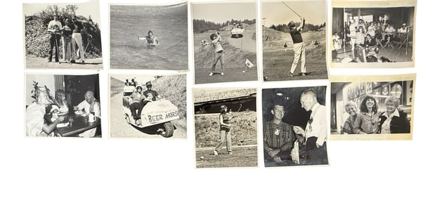 Vintage Celebrity Golf & Lifestyle Photographs