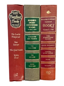 Set of 3 Reader’s Digest and Best-Loved Books Volumes