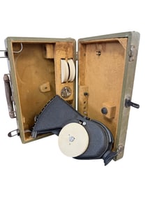 Vintage Optical Rangefinder / Survey Instrument in Case