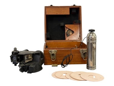 Aircraft Periscope Viewing Instrument with Components