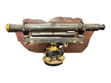 Vintage Surveyor’s Transit with Brass Fittings