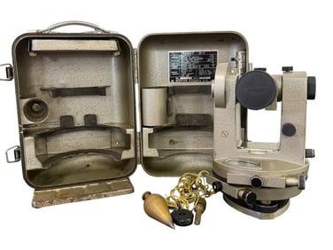 Nikon Nippon Kogaku Transit H-5 in Metal Case