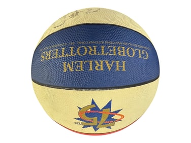 Harlem Globetrotters Autographed Basketball