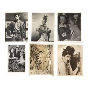 Set of 6 Vintage Hollywood Publicity Photos ? 1930s?1950s