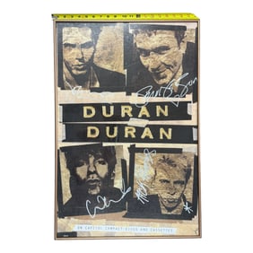 Duran Duran Signed Promotional Poster