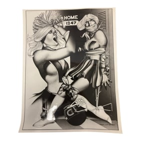 Surreal Pop Illustration Artwork – 1970s