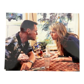 Jim Carrey & Lauren Holly Signed Photograph – Dumb and Dumber