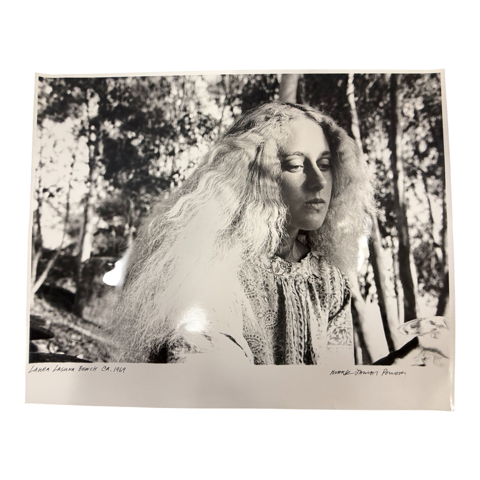 Mark Farmer 'Laura – Laguna Beach CA, 1969' Signed Photograph (1 of 6)