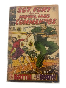 Sgt. Fury and Howling Commandos #55 Comic Book