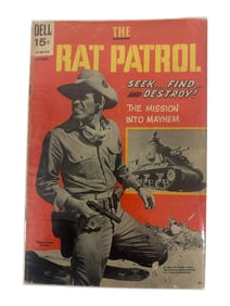 The Rat Patrol 15c DELL Comics