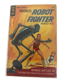 Magnus Robot Fighter Gold Key Vintage Comic Book