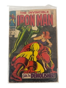 Invincible Iron Man #2 First Demolisher Marvel Vintage Comic Book