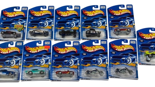 Vintage Hot Wheel Model Car Collection Lot