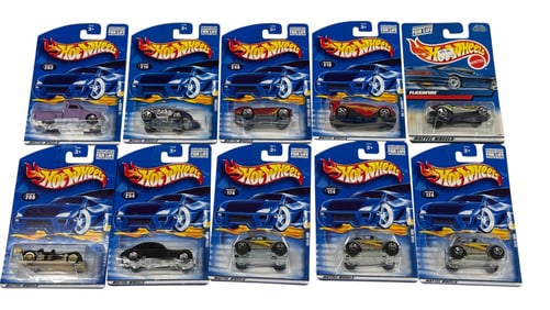 Vintage Hot Wheel Model Car Collection Lot