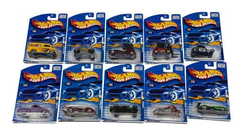 Vintage Hot Wheel Model Car Collection Lot