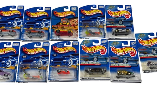 Vintage Hot Wheel Model Car Collection Lot