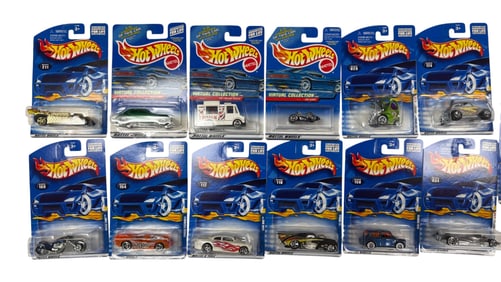 Vintage Hot Wheel Model Car Collection Lot