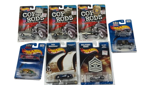 Vintage Hot Wheel Model Car Collection Lot