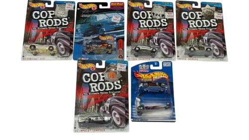 Vintage Hot Wheel Model Car Collection Lot