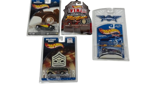 Vintage Hot Wheel Model Car Collection Lot