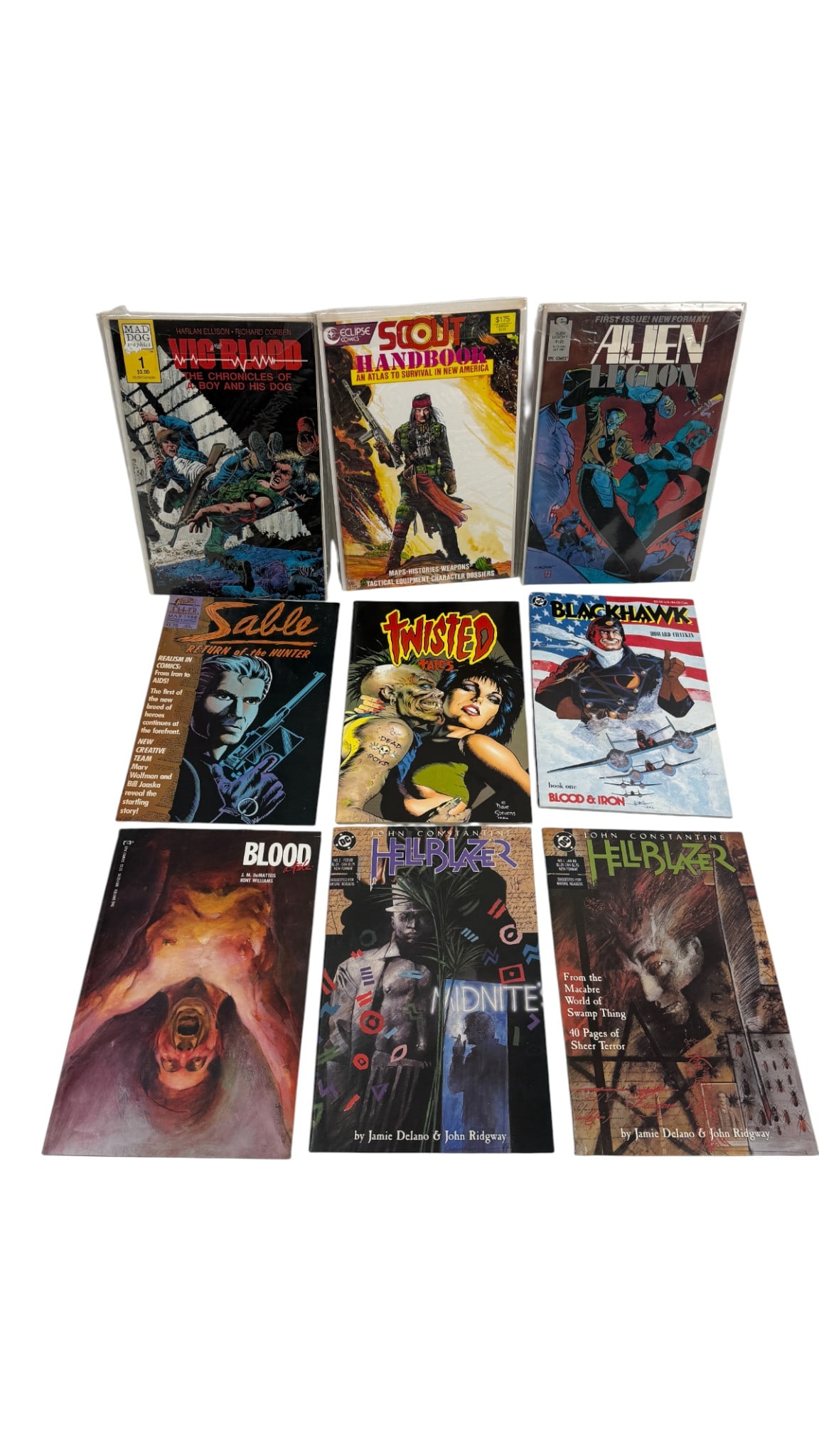 Vintage Comic Book Collection Lot: Vintage Comic Book Collection Lot