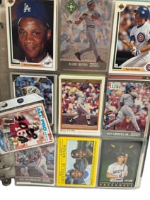 Vintage Baseball MLB Trading Card Collection Lot