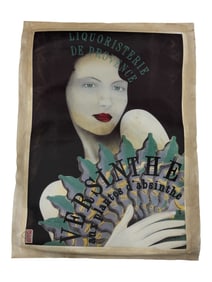 Philippe Sommer - Original Advertising Linenback Poster Liquoristerie de Provence