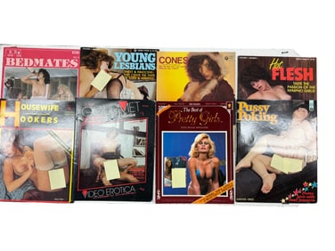 Vintage Adult Magazine Collection Lot