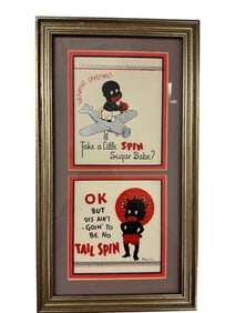 Vintage Black Americana Valentine's Greeting Cards