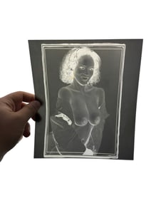 Original Nude B&W 8x10 Negative