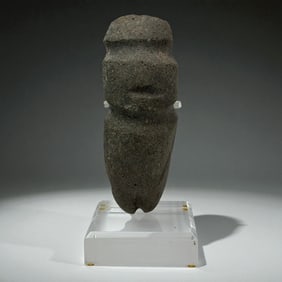 Pre Columbian Volcanic Stone Figure
