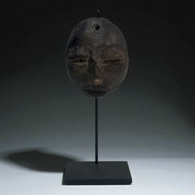 Pre-Columbian Wooden Ritual Mask