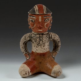 Pre-Columbian Mayan Style Figurine