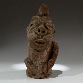 Pre-Columbian Expressive Terracotta Figure