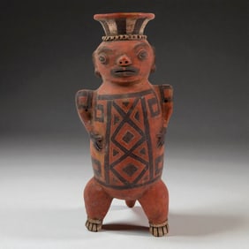 Pre-Columbian Mayan Style Animal Effigy Bowl