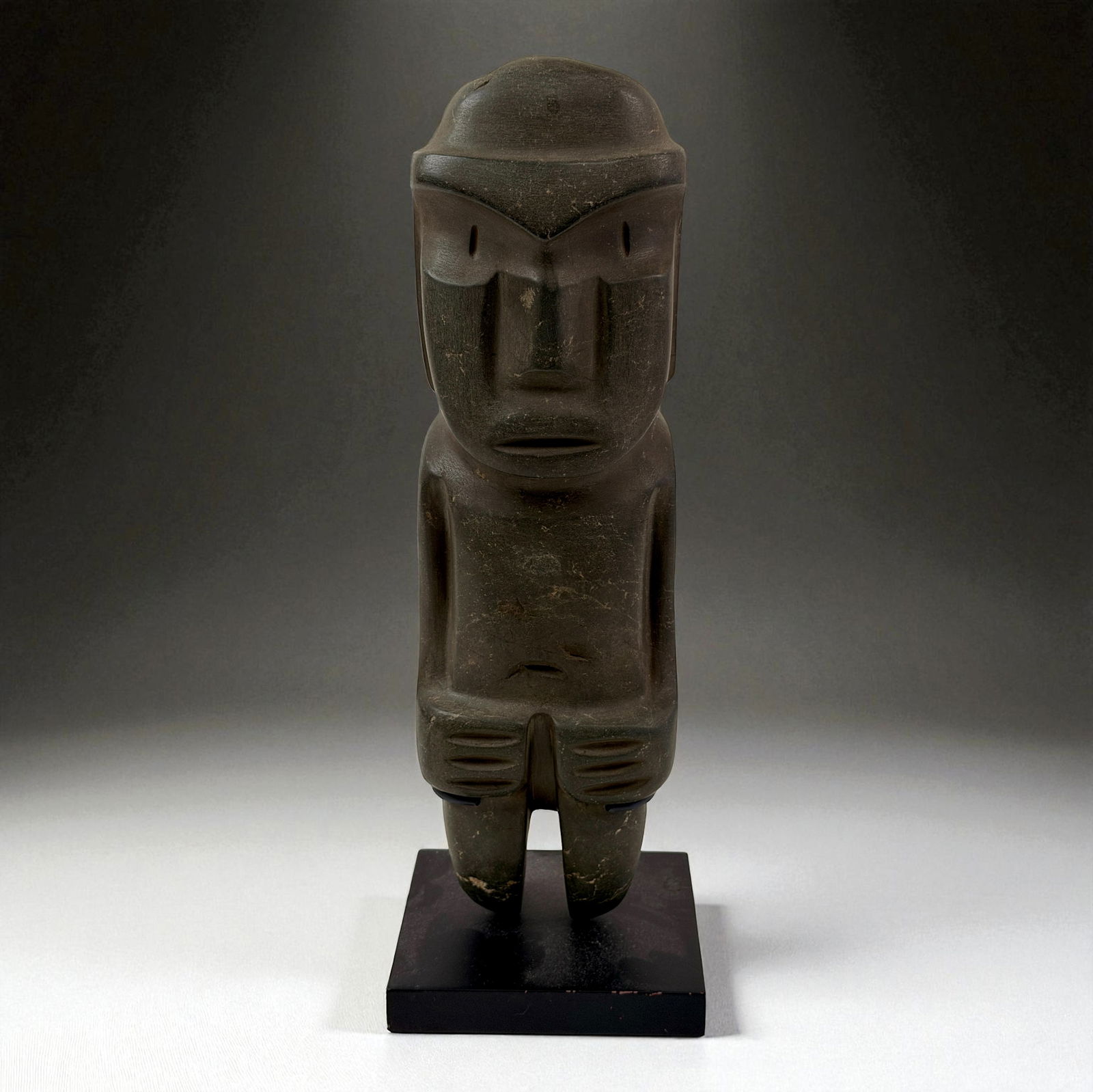 Stone Pre-Columbian Standing Figure (1 of 4)