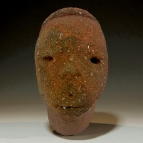 Pre-Columbian Terracotta Mask Fragment
