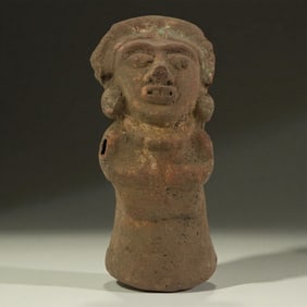 Pre-Columbian Female Figure Vessel