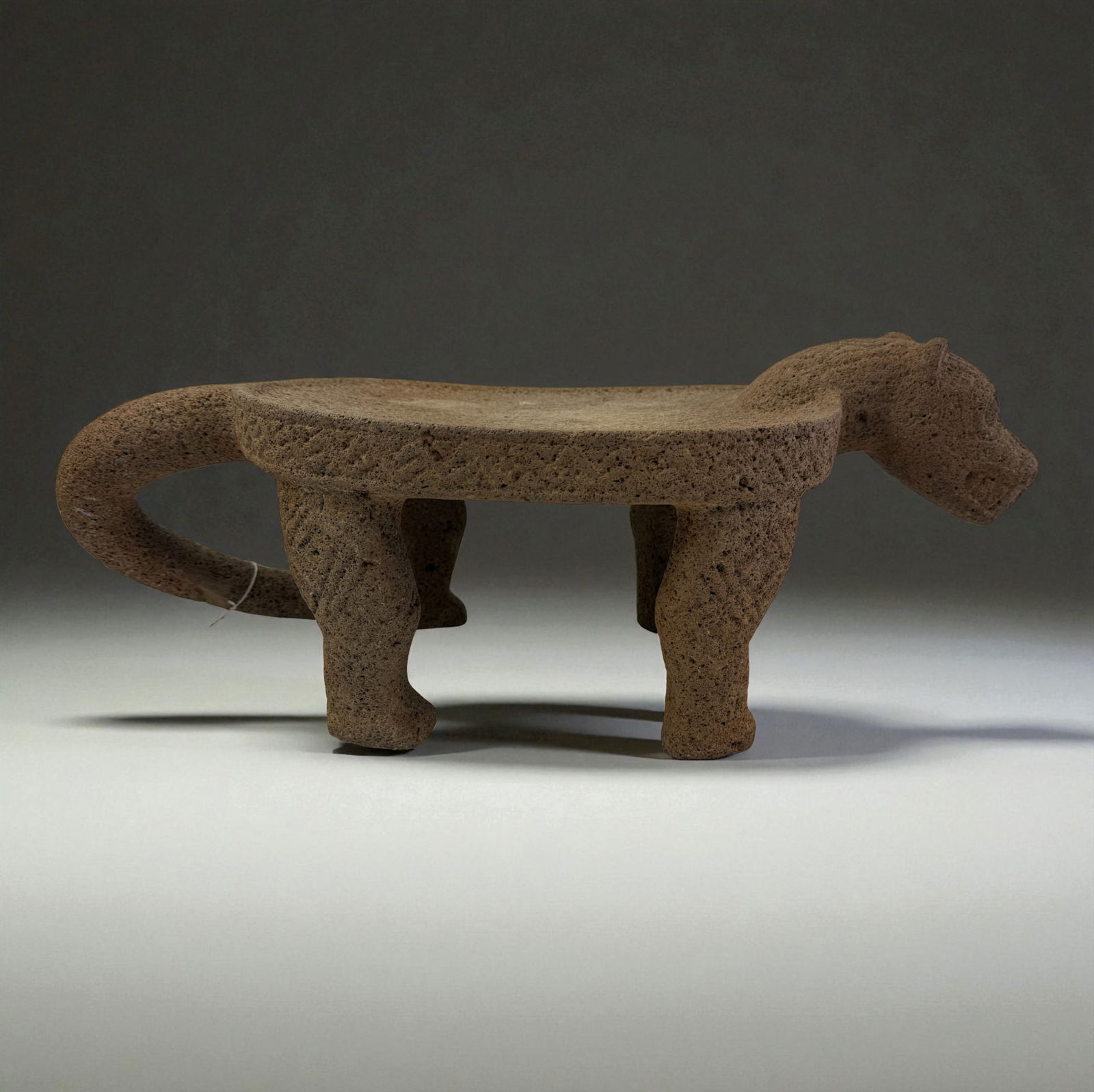 Pre-Columbian Stone Support Bowl (1 of 7)