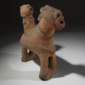 Pre-Columbian Large Standing Effigy