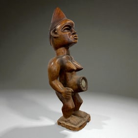 African Carved Male Figure