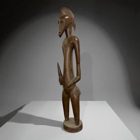 African Carved Male Figure