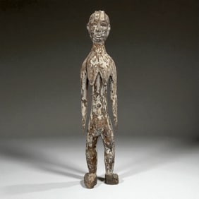 Lobi Wooden Sculpture of a Woman, 20th century A.D.