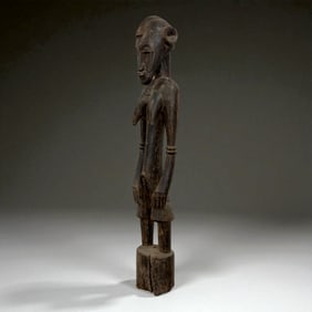 African Carved Male Figure