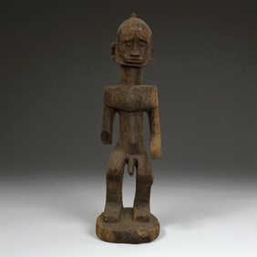 African Carved Male Figure