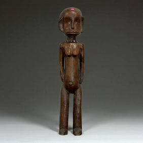 African Carved Male Figure