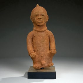African Carved Male Figure